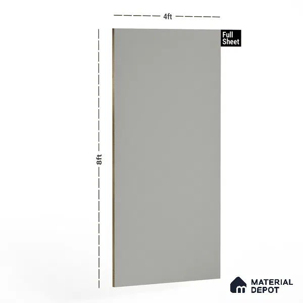 Sand Beige Solid Colors Look LM 20938 Sand 8 ft x 4 ft Matte Finish Decorative Laminate - 1 mm | Suitable for Living Room, Kitchen, Office