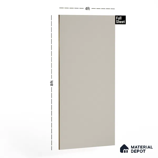 1055 SMT Timberwolf 8 ft x 4 ft Silky Matt Finish Decorative Laminate - 1 mm