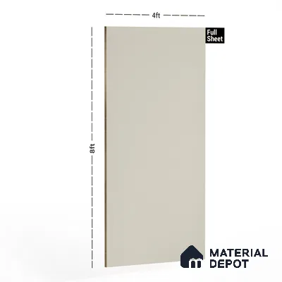 Grey Textured Solid Look SPG 2 8 ft x 4 ft Texture Finish Decorative Laminate - 1 mm | Suitable for TV Unit, Wardrobe, Kitchen Cabinets