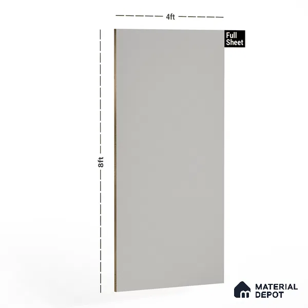 Brown Solid Colors Look 1328 PHG 8 ft x 4 ft High Gloss Finish Decorative Laminate - 1 mm | Suitable for Living Room, Kitchen, Office