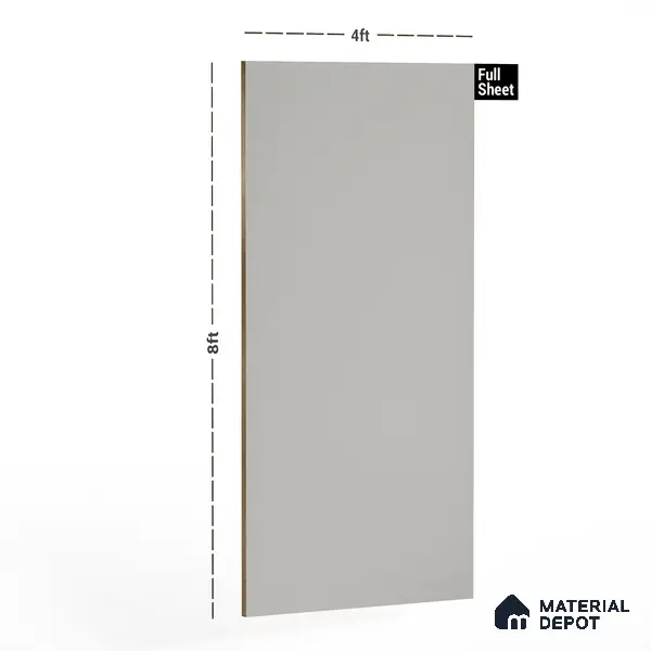 Wooden Look LM 02875 Cinnamon 8 ft x 4 ft Zero Soft Matt Finish Decorative Laminate - 1 mm | Suitable for TV Unit, Wardrobe, Kitchen Cabinets
