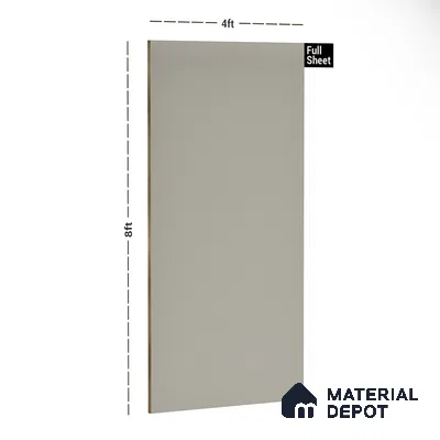 Blue Solid Colors Look 1650 PHG 8 ft x 4 ft High Gloss Finish Decorative Laminate - 1 mm | Suitable for Living Room, Kitchen, Office