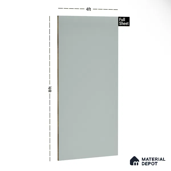 194 SMT Acacia green 8 ft x 4 ft Satin Matt Plain Color Finish Laminate - 1 mm