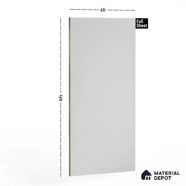 162 SF Etchning 8 ft x 4 ft Plain Color Suede Finish Laminate - 1 mm | Suitable for Living Room, Kitchen, Office