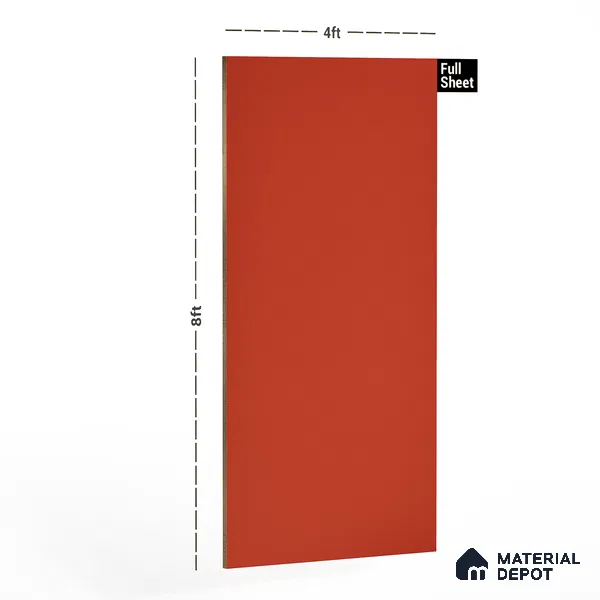136 SF Matador 8 ft x 4 ft Plain Color Suede Finish Laminate - 1 mm | Suitable for Living Room, Kitchen, Office