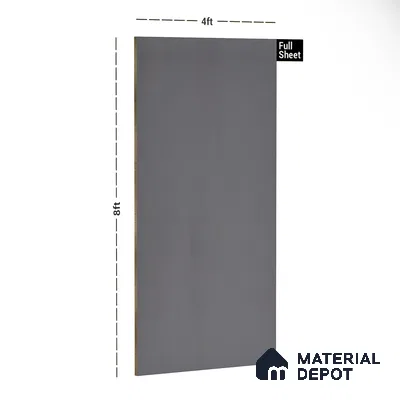 Green Textured Solid Look NM BL 8 ft x 4 ft Texture Finish Decorative Laminate - 1.25 mm | Suitable for TV Unit, Wardrobe, Kitchen Cabinets