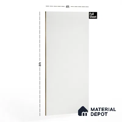 Wooden Look 10370 SF Crete Wood 8 ft x 4 ft Suede Finish Decorative Laminate - 0.8 mm | Suitable for TV Unit, Wardrobe, Kitchen Cabinets