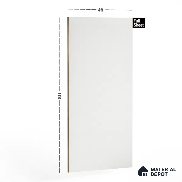 Wooden Look 10370 SF Crete Wood 8 ft x 4 ft Suede Finish Decorative Laminate - 0.8 mm | Suitable for TV Unit, Wardrobe, Kitchen Cabinets