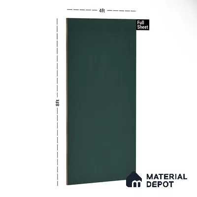 White Marble Look Crystal 1214 8 ft x 4 ft High Gloss Finish Decorative Laminate - 1.25 mm | Suitable for TV Unit, Wardrobe, Kitchen Cabinets