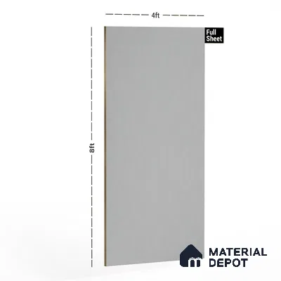 Brown Solid Colors Look 1328 PHG 8 ft x 4 ft High Gloss Finish Decorative Laminate - 1 mm | Suitable for Living Room, Kitchen, Office
