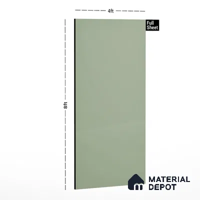 Brown Solid Colors Look 917 STN Dark Grey Stone 8 ft x 4 ft High Gloss Finish Decorative Laminate - 1 mm | Suitable for Living Room, Kitchen, Office