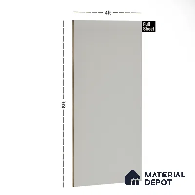 PB 1210 Grey Beige 8 ft x 4 ft Ultra Glass Finish Acrylic Laminate - 2 mm