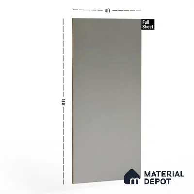Brown Solid Colors Look 1320 SHG 8 ft x 4 ft High Gloss Finish Decorative Laminate - 1 mm | Suitable for Living Room, Kitchen, Office