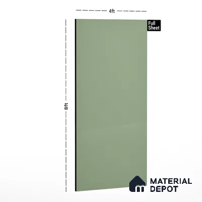 49951 FK SH Steel Pearl 8 ft x 4 ft Frosted Glass & Metallic Shine Flicker Texture Finish Decorative Laminate - 1 mm | Matching Rehau Edgeband Code 418P | Suitable for TV Unit, Wardrobe, Kitchen Cabinets