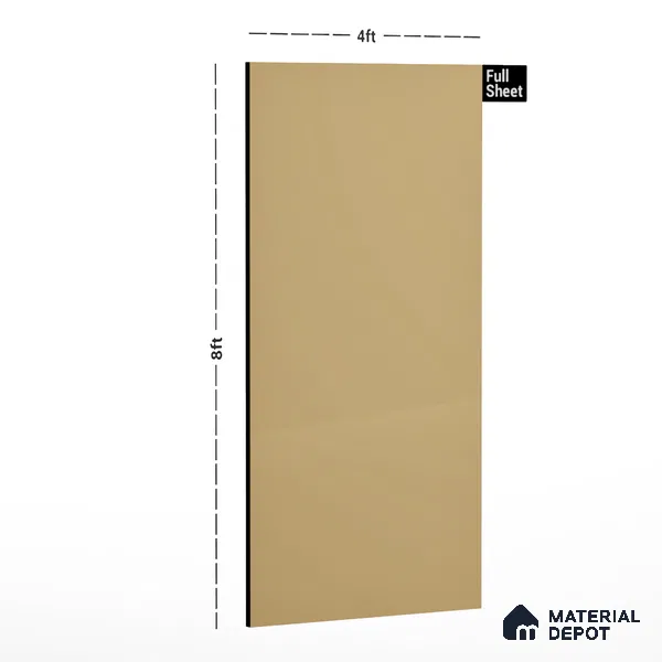 Pale Warm Grey Lilly Solid Colors Look LM 01896 8 ft x 4 ft Matte Finish Decorative Laminate - 1 mm | Suitable for Living Room, Kitchen, Office