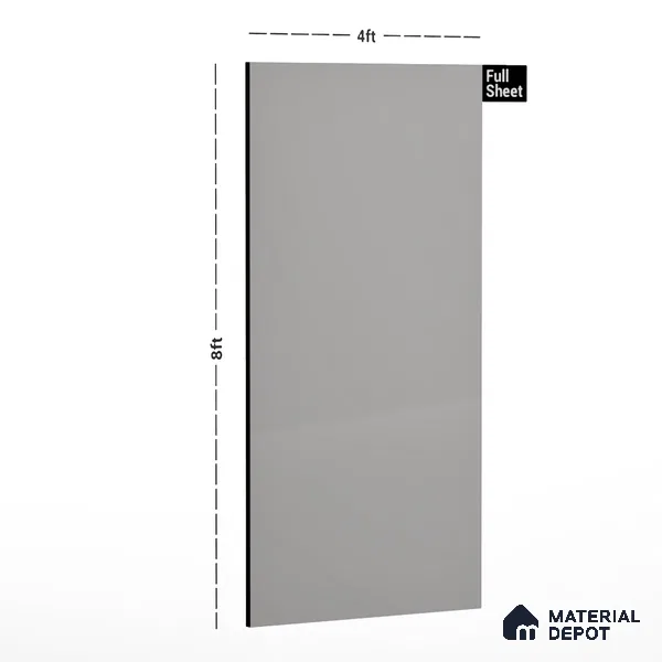 LM 01345 Sheer 8 ft x 4 ft Super Matte Finish Decorative Laminate - 1 mm  | Suitable for Living Room, Kitchen, Office