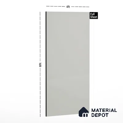 LM 01512 Mysore Ivory 8 ft x 4 ft Suede Finish Decorative Laminate - 1 mm  | Suitable for Living Room, Kitchen, Office