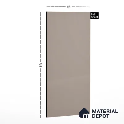 Violet Solid Colors Look LM 01853 8 ft x 4 ft Glossy Finish Decorative Laminate - 1 mm | Suitable for Living Room, Kitchen, Office
