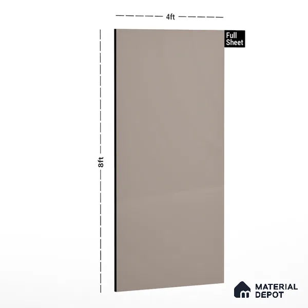 Violet Solid Colors Look LM 01853 8 ft x 4 ft Glossy Finish Decorative Laminate - 1 mm | Suitable for Living Room, Kitchen, Office