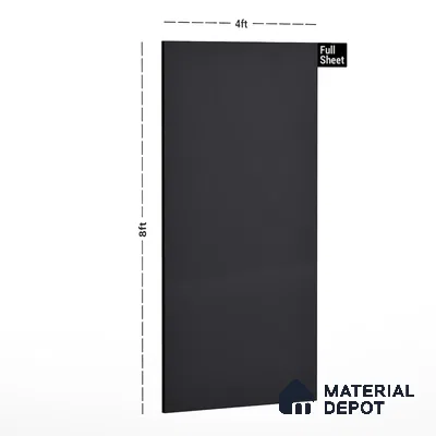 Grey Textured Solid Look LM 01883 8 ft x 4 ft Texture Finish Decorative Laminate - 1 mm | Suitable for TV Unit, Wardrobe, Kitchen Cabinets