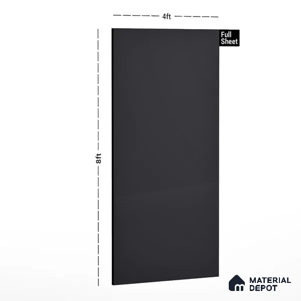 Grey Textured Solid Look LM 01883 8 ft x 4 ft Texture Finish Decorative Laminate - 1 mm | Suitable for TV Unit, Wardrobe, Kitchen Cabinets