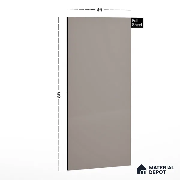 Beige Textured Solid Look LM 01885 8 ft x 4 ft Texture Finish Decorative Laminate - 1 mm | Suitable for TV Unit, Wardrobe, Kitchen Cabinets