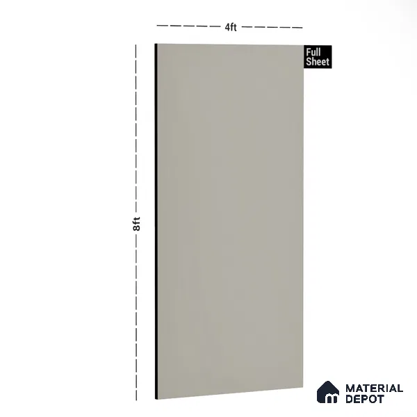 LM 02521 Harbor Beige 8 ft x 4 ft Texture Finish Decorative Laminate - 1 mm | Suitable for TV Unit, Wardrobe, Kitchen Cabinets