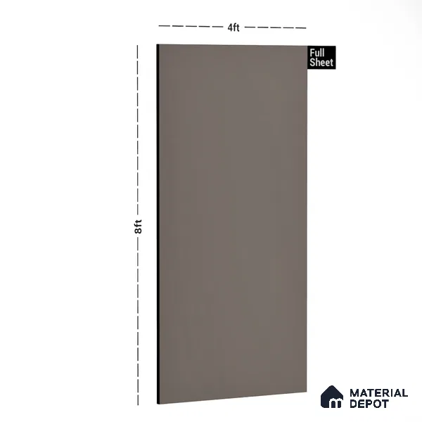 LM 02527 Fairview Taupe 8 ft x 4 ft Texture Finish Decorative Laminate - 1 mm | Suitable for TV Unit, Wardrobe, Kitchen Cabinets