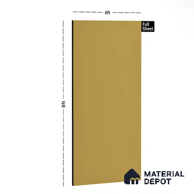 LM 02540 Sacred Aurum 8 ft x 4 ft Texture Finish Decorative Laminate - 1 mm | Suitable for TV Unit, Wardrobe, Kitchen Cabinets