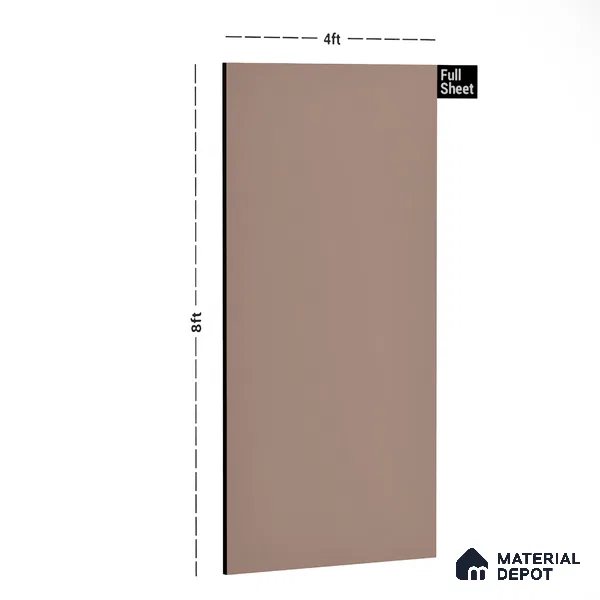 Sky Blue Solid Colors Look LM 23729 8 ft x 4 ft Matte Finish Decorative Laminate - 1 mm | Suitable for Living Room, Kitchen, Office