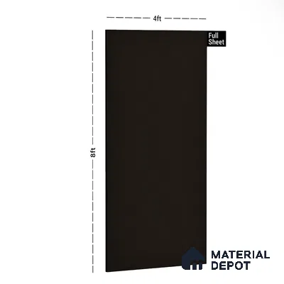 Textured Solid Look LM 02833 Coffee 8 ft x 4 ft Capella Finish Decorative Laminate - 1 mm | Suitable for TV Unit, Wardrobe, Kitchen Cabinets