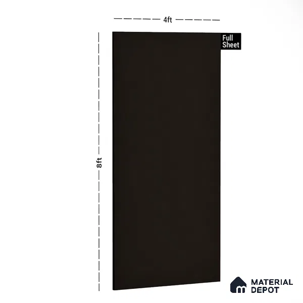 Textured Solid Look LM 02833 Coffee 8 ft x 4 ft Capella Finish Decorative Laminate - 1 mm | Suitable for TV Unit, Wardrobe, Kitchen Cabinets