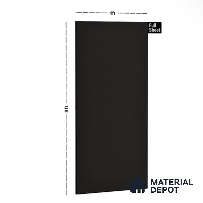 Textured Solid Look LM 02936 Dark Grey 8 ft x 4 ft Natura Finish Decorative Laminate - 1 mm | Suitable for TV Unit, Wardrobe, Kitchen Cabinets