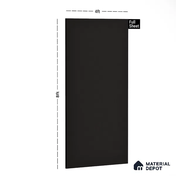 Textured Solid Look LM 02936 Dark Grey 8 ft x 4 ft Natura Finish Decorative Laminate - 1 mm | Suitable for TV Unit, Wardrobe, Kitchen Cabinets