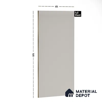 Beige Solid Colors Look 9558 SZM 8 ft x 4 ft Matte Finish Decorative Laminate - 1 mm | Suitable for Living Room, Kitchen, Office