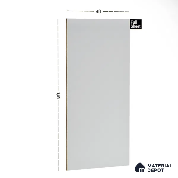 Blue Textured Solid Look SPG 7 8 ft x 4 ft Texture Finish Decorative Laminate - 1 mm | Suitable for TV Unit, Wardrobe, Kitchen Cabinets