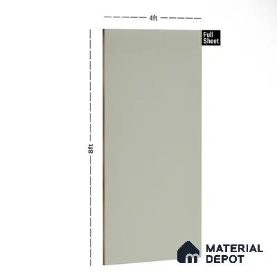 Green Textured Solid Look SPG 12 8 ft x 4 ft Texture Finish Decorative Laminate - 1 mm | Suitable for TV Unit, Wardrobe, Kitchen Cabinets
