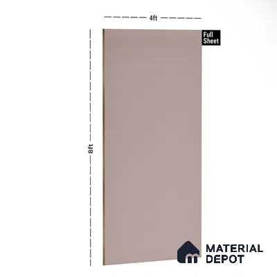 Pink Textured Solid Look SPG 16 8 ft x 4 ft Texture Finish Decorative Laminate - 1 mm | Suitable for TV Unit, Wardrobe, Kitchen Cabinets