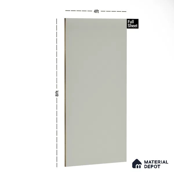 Beige Textured Solid Look 9358 SED 8 ft x 4 ft Texture Finish Decorative Laminate - 1 mm | Suitable for TV Unit, Wardrobe, Kitchen Cabinets