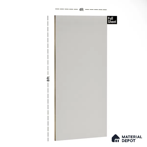 Beige Textured Solid Look 9501 SZL 8 ft x 4 ft Texture Finish Decorative Laminate - 1 mm | Suitable for TV Unit, Wardrobe, Kitchen Cabinets
