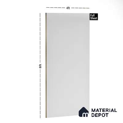 LM 21066 D Mint Sliky Matte Finish 8 ft x 4 ft Decorative Laminate - 1 mm | Suitable for Living Room, Kitchen, Office