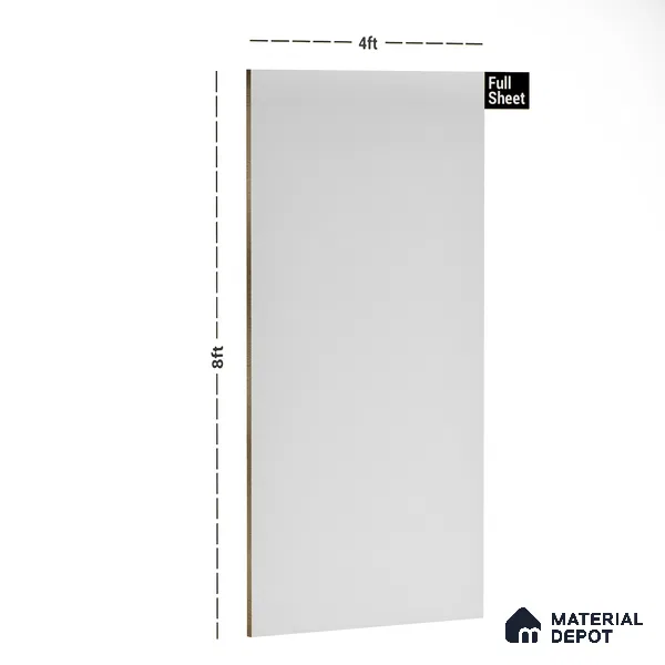LM 21066 D Mint Sliky Matte Finish 8 ft x 4 ft Decorative Laminate - 1 mm | Suitable for Living Room, Kitchen, Office
