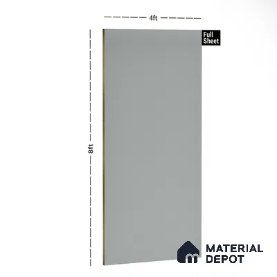 Wooden Look LM 02877 Drum Stick 8 ft x 4 ft Zero Soft Wooden Finish Decorative Laminate - 1 mm | Suitable for TV Unit, Wardrobe, Kitchen Cabinets