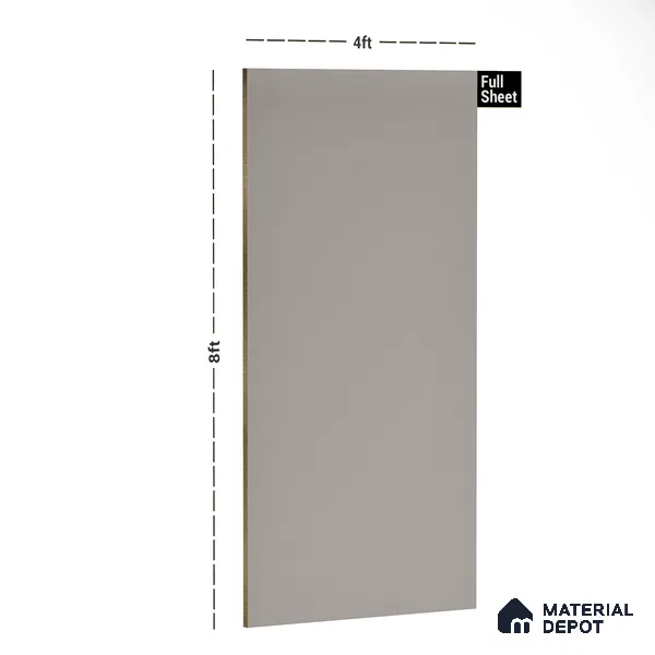 Taupe Solid Colors Look LM 10849 8 ft x 4 ft Matte Finish Decorative Laminate - 1 mm | Suitable for Living Room, Kitchen, Office