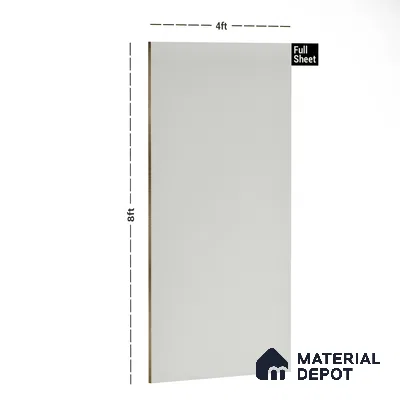 Warm Beige Solid Colors Look LM 10850 8 ft x 4 ft Matte Finish Decorative Laminate - 1 mm | Suitable for Living Room, Kitchen, Office