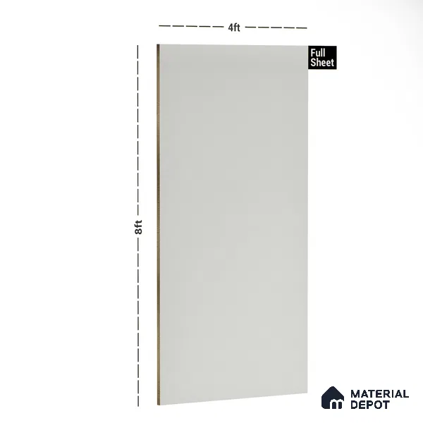 Warm Beige Solid Colors Look LM 10850 8 ft x 4 ft Matte Finish Decorative Laminate - 1 mm | Suitable for Living Room, Kitchen, Office