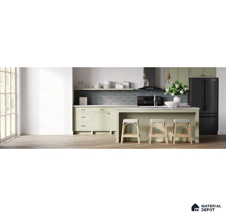 Light-Filled Pastels Airy Kitchen Elegance | Material Depot