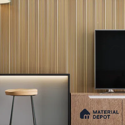 Wooden Look LM 01206 Urban Blend 8 ft x 4 ft Texture Finish Laminates - 1 mm  | Suitable for TV Unit, Wardrobe, Kitchen Cabinets