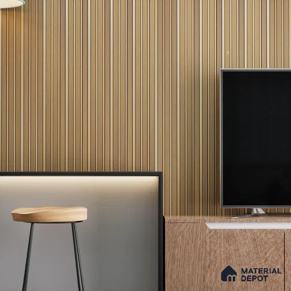 Wooden Look LM 01206 Urban Blend 8 ft x 4 ft Texture Finish Laminates - 1 mm | Suitable for TV Unit, Wardrobe, Kitchen Cabinets