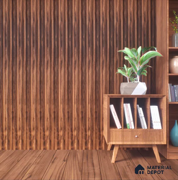 HDF Laminate Wood Floor Crystal Finish Aristo LF 00243 | 4 ft x 8 inch x 8 mm | AC4 Grade | Arc Click With Wax Coating | Paper Joint Groove | Suitable for Flooring, Living Room, Bedroom